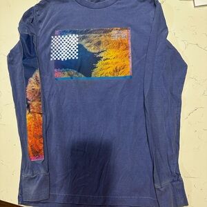 Vibrant Graphic Long Sleeve Shirt